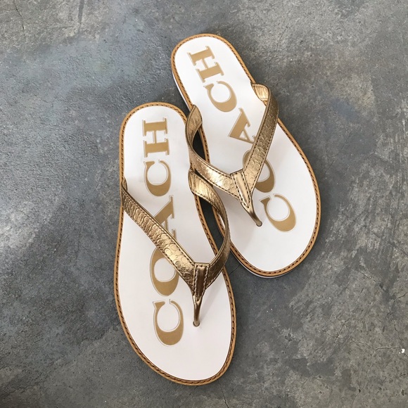 NWOT Coach Dixie Thong Sandal - Picture 4 of 6